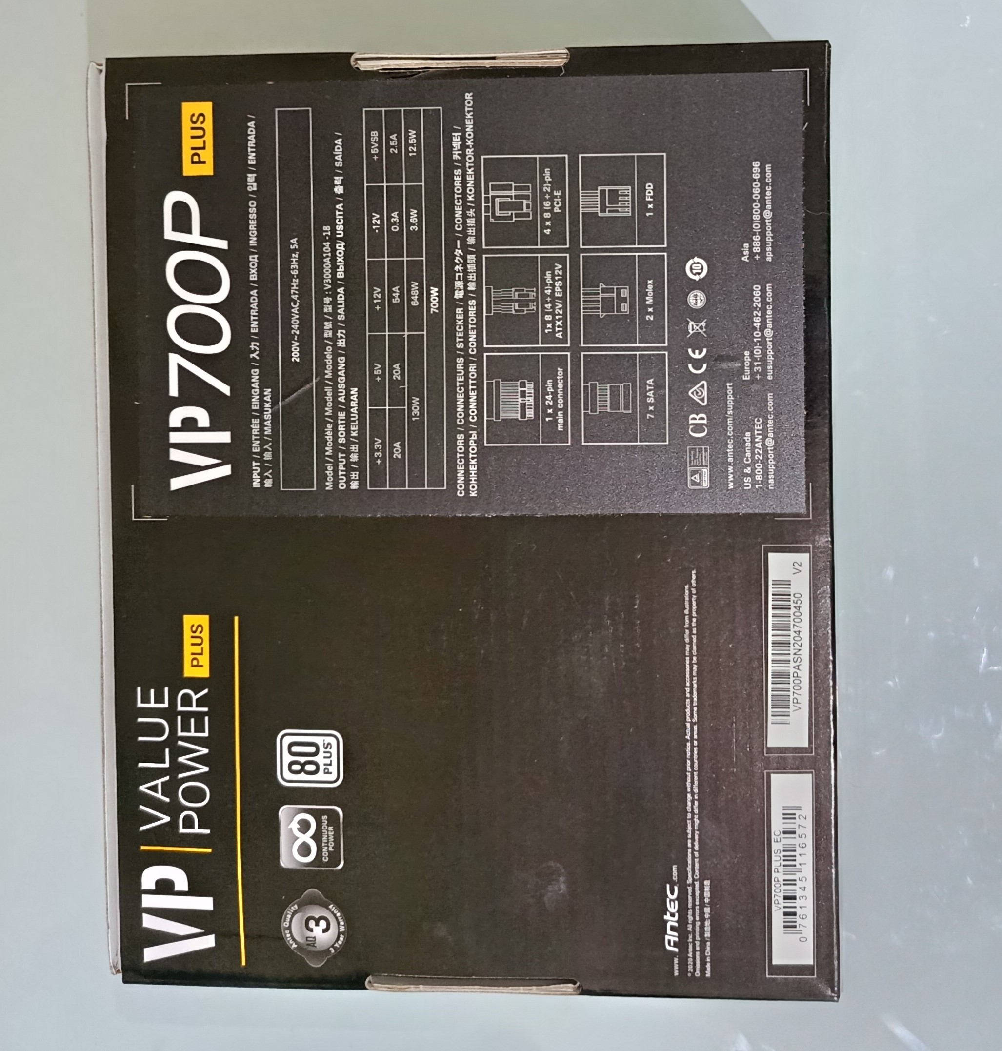 ⚡ Alimentation PC Antec VP700P – 700W de puissance fiable ! ⚡ – Image 2